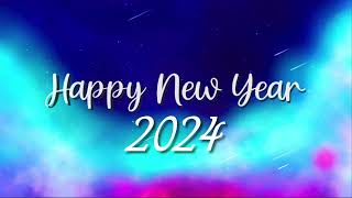 Happy New Year 2024 Live Wallpaper Background  4K 60 FPS [upl. by Sillsby587]