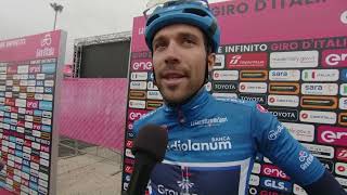 Thibaut Pinot  Interview au départ  Etape 7  Giro dItalia 2023 [upl. by Erasaec]