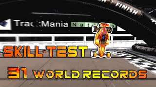 SkillTest Series  31 World Records by igntuL  Trackmania [upl. by Charisse]