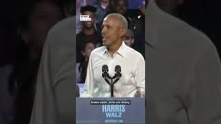 Obama RAPS with EMINEM on stage [upl. by Anerdna]