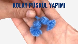 Kolay Patik Püskül Yapımı  Örgü Süsleme Modelleri  TASSEL MAKİNG [upl. by Georgianne]