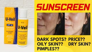 U Veil Sunscreen Broad Spectrum Spf 60 Lotion Review  Affordable sunblock for All Skin Types [upl. by Gena]