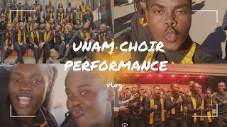 COME WITH ME TO HILTON HOTEL  NAMIBIA INTERNATIONAL ENERGY CONFERENCE  UNAM CHOIR [upl. by Margret]