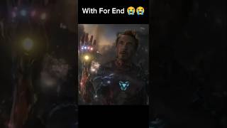 Iron Man Death Scene 😭😭  Avengers Endgameshort [upl. by Nuawed]