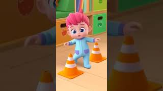 Walking Hopping and Running Fun 🚶‍♂️🦘 A Fun Movement Song for Kids [upl. by Cherian772]