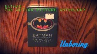 Batman The Motion Picture Anthology UNBOXING [upl. by Chui16]