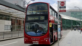 London Bus Route 237  White City to Hounslow Heath  Subtitles [upl. by Seena]