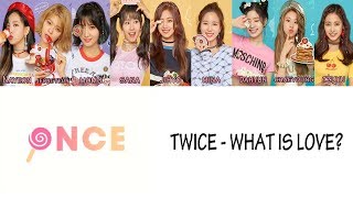 TWICE트와이스  What Is Love Fanchant Lyrics [upl. by Danielle]