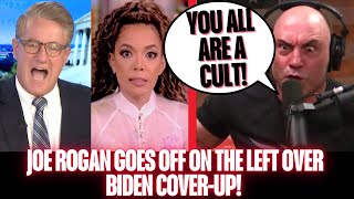 Joe Rogan Slams Democrats Morning Joe Stan For Joe Biden The View Hosts Want Kamala [upl. by Francene]