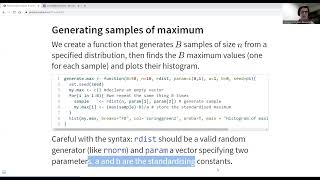 ACST3060 Extreme Value Theory in R Block Maxima Method [upl. by Annadroj]