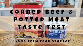 Corned Beef amp Potted Meat Taste Test [upl. by Acirehs]