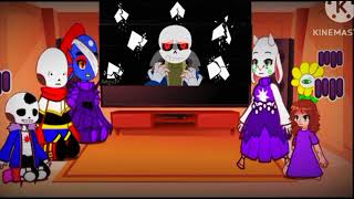 horrortale react to dusttale [upl. by Eulalie494]