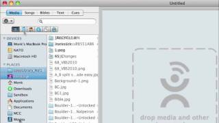 Creating Presentations with MediaShout for Mac [upl. by Inaluahek670]