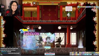 Nov 28 2023 Hyperion Aran Dojo and Demon Slayer Training  MapleStory [upl. by Assyram]