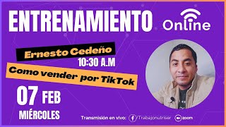 ENTRENAMIENTO  COMO VENDER POR TIKTOK [upl. by Metzgar389]