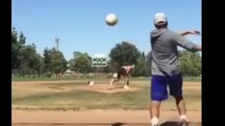 Baseball Ball hits Camera [upl. by Peyton682]