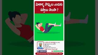 మోకాళ్ళ నొప్పులు ఎందుకు వస్తాయి తెలుసా   Knee Pain Causes amp Treatments  Dr Srinivas Polisetty [upl. by Tiffy]