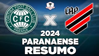 Coritiba e Athletico empatam em clássico no Couto Pereira [upl. by Daryl]