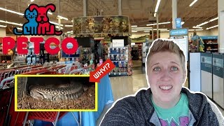 WHY DOES PETCO SELL THESE  Petco Vlog [upl. by Hanas]