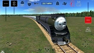 Passenger Loop with Steam Trains  Train and Rail Yard Simulator Android Gameplay [upl. by Adnarym732]