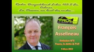 François Asselineau quotHistoire de la dette de la France de leuro et de lUEquot  N° 03  5032012 [upl. by Nallek339]