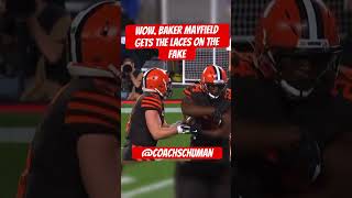 Wow Baker Mayfield Perfects the Laces on a Play Fake [upl. by Eltsirc]