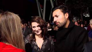 Cider Sky Talks Breaking Dawn Part 1 Soundtrack At World Premiere [upl. by Zaller801]