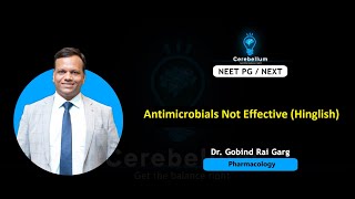 Antimicrobials NOT EffectiveHinglish [upl. by Janina]