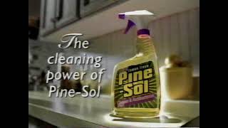 Lemon Fresh Pine Sol Spray Commercial 1998 [upl. by Thetos866]