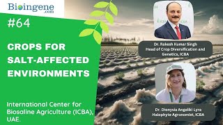 International Webinar on Denovo Domestication of Crops for Saltaffected Environments [upl. by Aivatal]