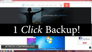 How to Backup All your Android Data  Wondershare Mobilego Review [upl. by Nogam]