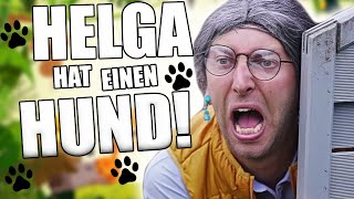 Helga hat einen Hund 😱🐶 [upl. by Yatnoed]