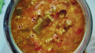 Pasi Paruppu Sambar  பாசிபருப்பு சாம்பார்  Moong Dal Sambar PasiParuppu Beans Sambar Tasty [upl. by Inalial749]