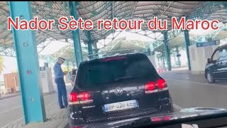 vlogvoyage Voyage au France 2023 GNV NadorSete [upl. by Asenad]