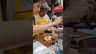 Fried Tofu Yaowarat Road Thailand 🇹🇭 streetfood Shorts [upl. by Bonneau]