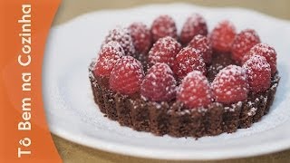 TORTA DE CHOCOLATE COM FRAMBOESAS  Receita de torta de chocolate Episódio 7 [upl. by Alita]