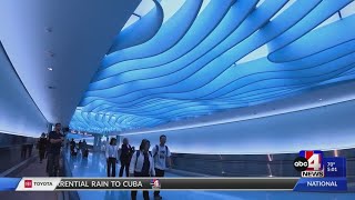 The new ‘River Tunnel’ officially opens at the Salt Lake Int’l Airport [upl. by Perkins]