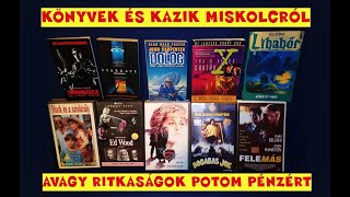 MiniUNBOXING 40  KAZIK KÖNYVEK RITKASÁGOK MISKOLCRÓL [upl. by Eldwen64]