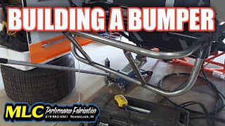 Fabricating a rear bumper for a Dirt Late Model [upl. by Acul]