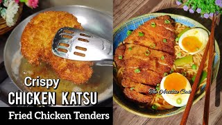 Crispy Fried Chicken Breast  How to make Homemade Panko Breadcrumbs  Chicken Katsu Recipe [upl. by Preiser28]