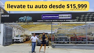 🔥autos a credito desde 15999 pesos 10 de enganche [upl. by Aharon407]