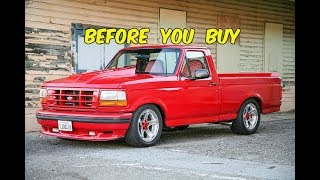 Watch This BEFORE You Buy a Ford F150 SVT Lightning 19931995 [upl. by Genevra]