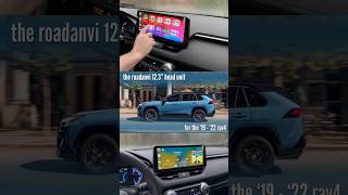 Toyota RAV4 20192022 Android CarPlay 123 Stereo Apple CarPlayamp Android Auto [upl. by Soutor804]