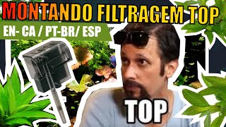 🔴 COMO MONTAR UMA FILTRAGEM EFICIENTE PARA AQUÁRIO Mr Betta [upl. by Alexandro977]