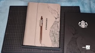 Starbucks 2024 Traditions Planner with Organizer PH Unboxing [upl. by Desdee]