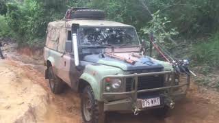 Land Rover perentie French mans track 16 [upl. by Aitnahc278]