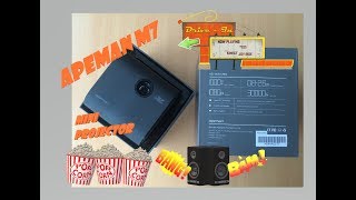 APEMAN DLP M7 Mini Projector REVIEW [upl. by Eniar]