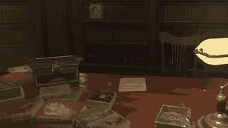 RE2 Save Room Theme Secure Place w Thunder amp Rain Ambience [upl. by Etnaik506]