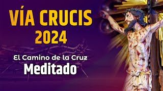 VÍA CRUCIS 2024  Meditado ✝️ 14 estaciones  Mons João S Clá Dias [upl. by Aniweta]