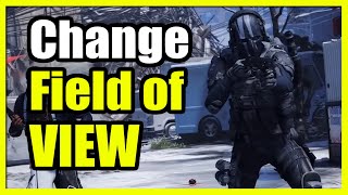 How to Change your FOV Field of View in XDefiant to SEE MORE Easy Tutorial [upl. by Ursula91]